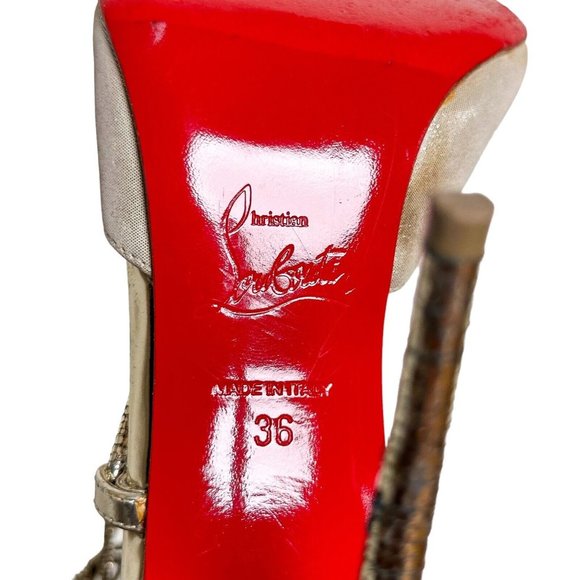 Christian Louboutin Corsankle Heels - Picture 12 of 13